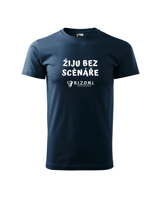 Žiju bez scénáře – námořní modrá