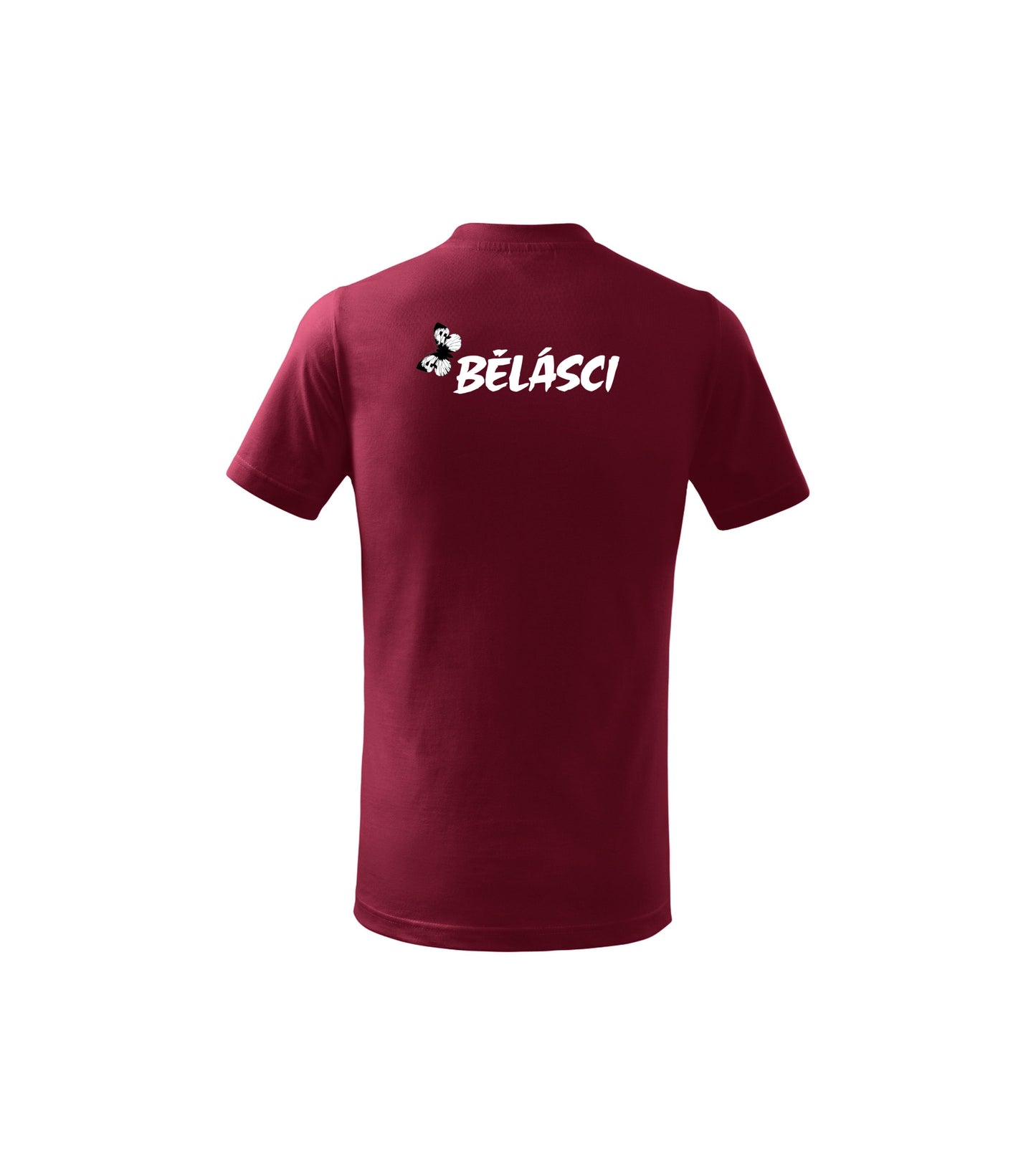 Tričko Bělásci – garnet