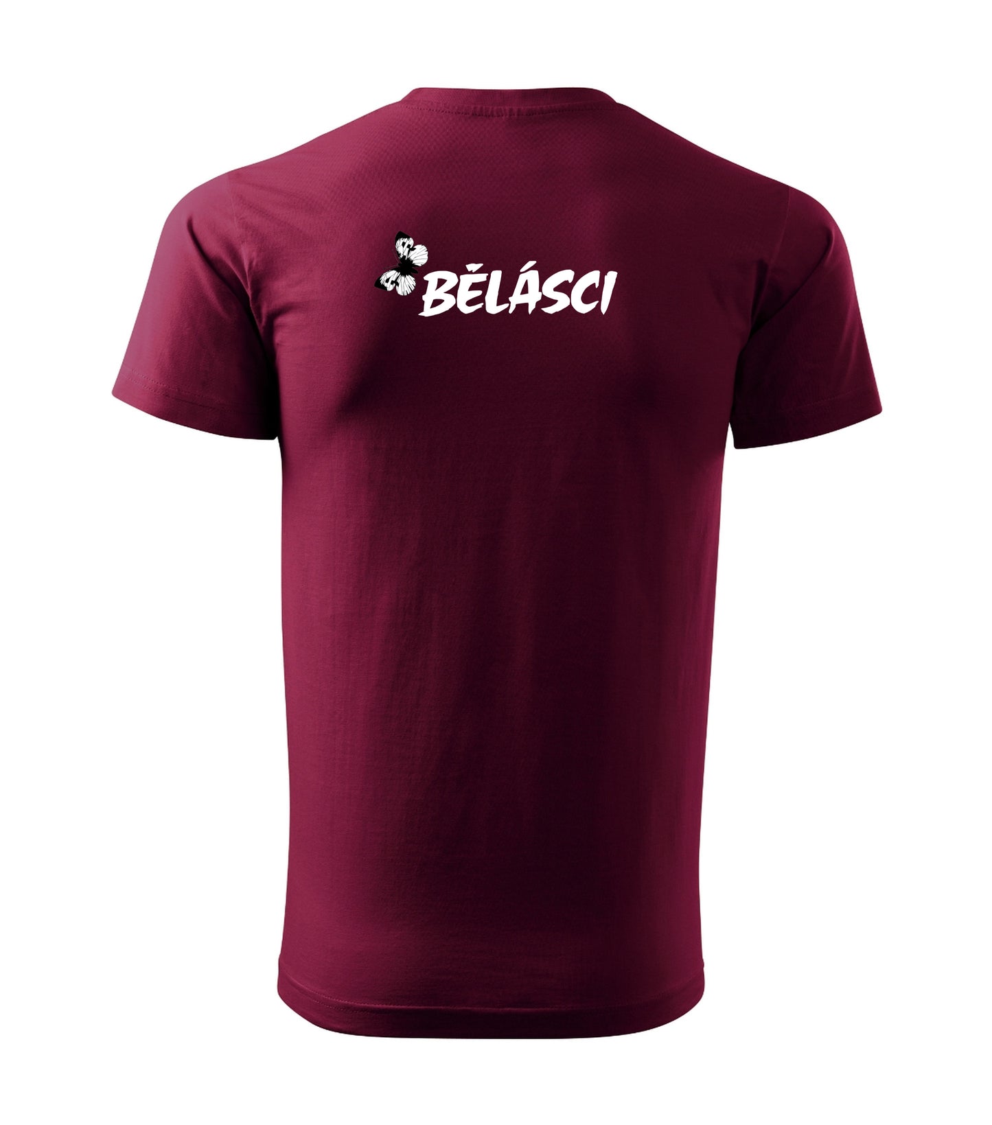 Tričko Bělásci – garnet