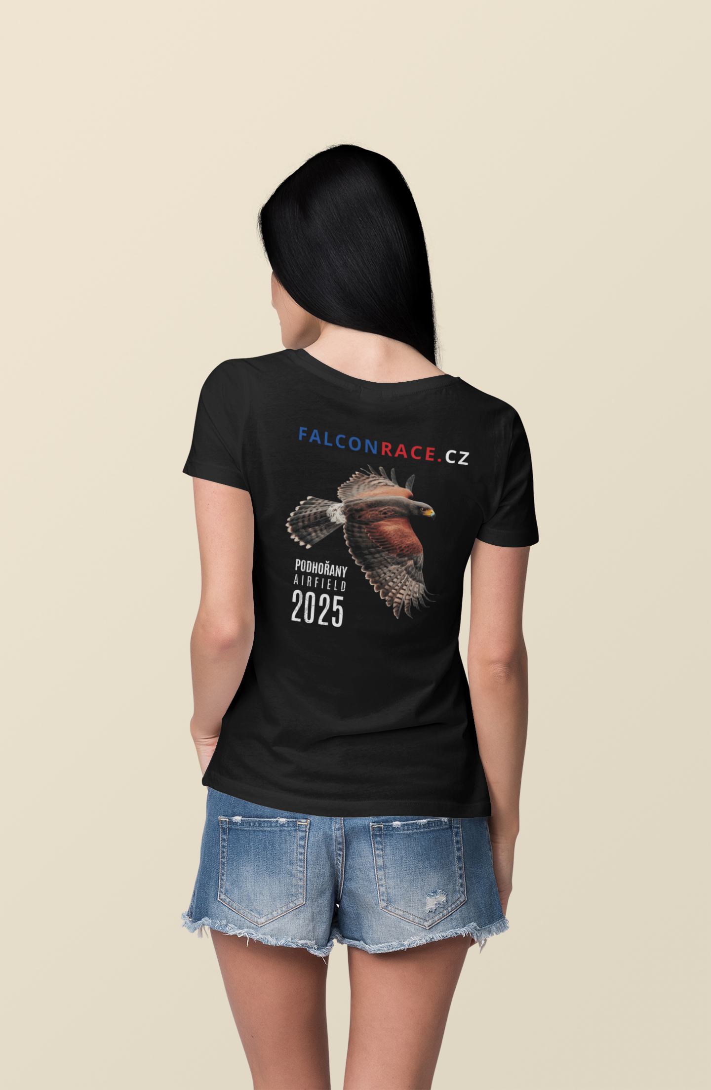 Tričko Falconrace.cz 2025 Harris a lovečák