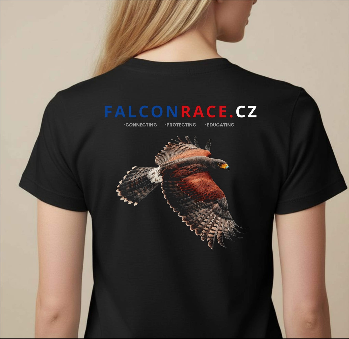 Tričko Falconrace.cz Univerzal Harris a lovečák