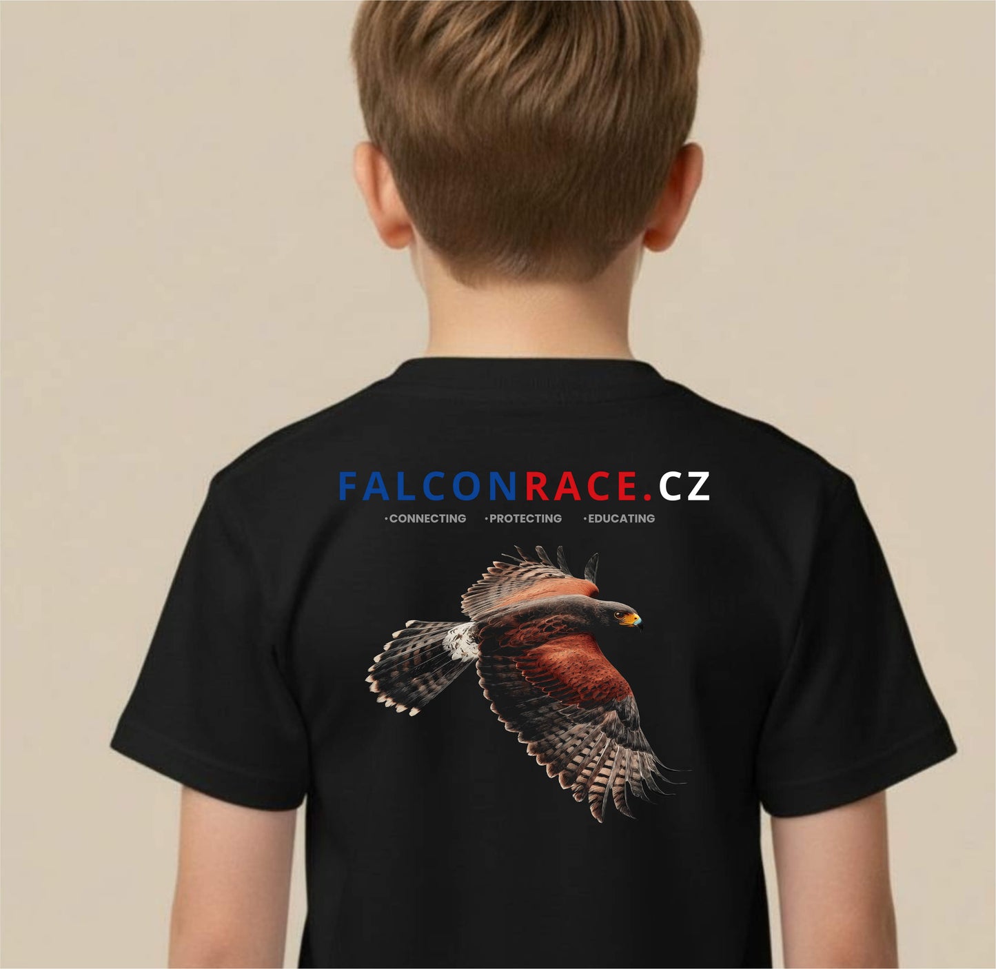 Tričko Falconrace.cz Univerzal Harris a lovečák