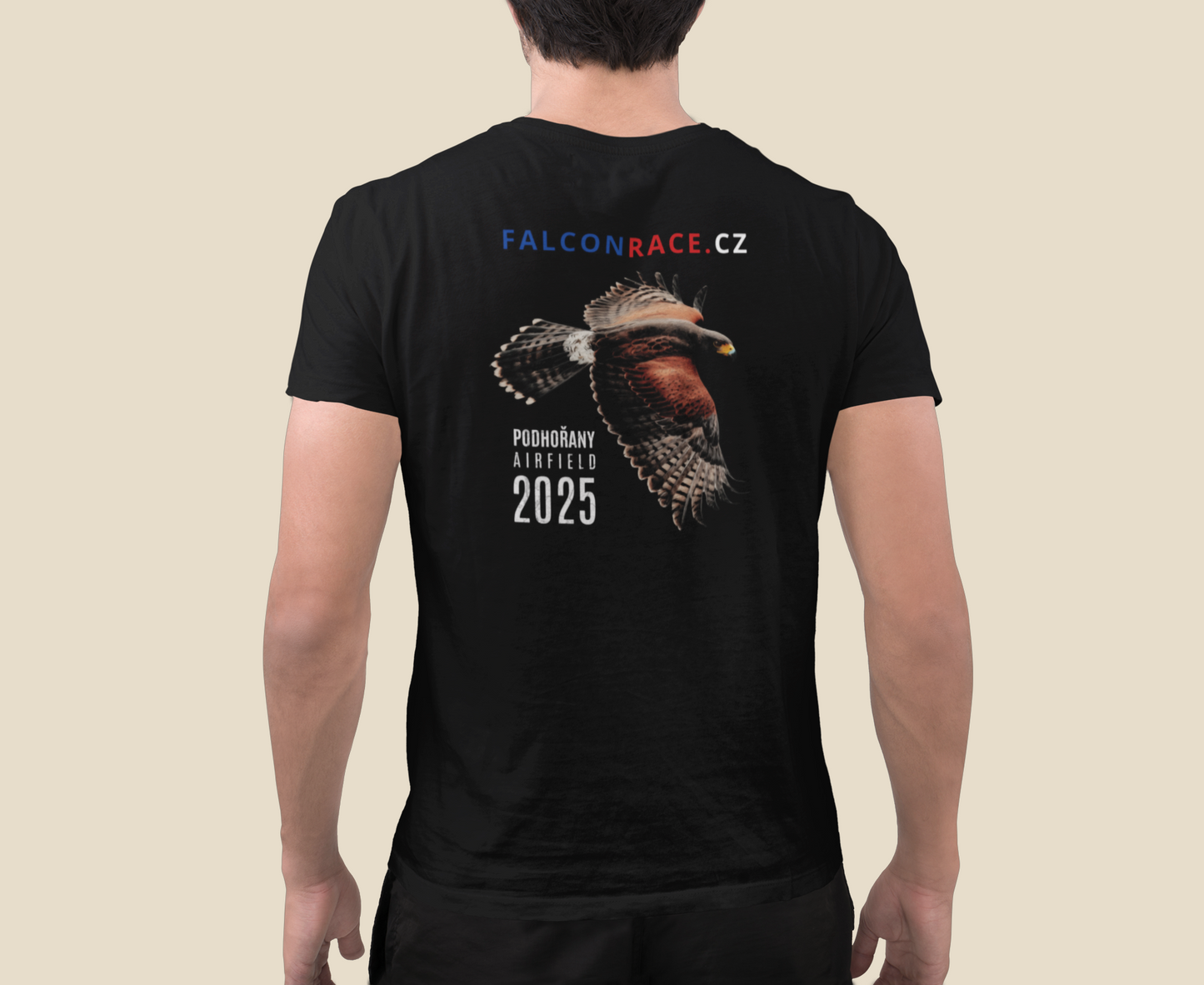Tričko Falconrace.cz 2025 Harris a lovečák