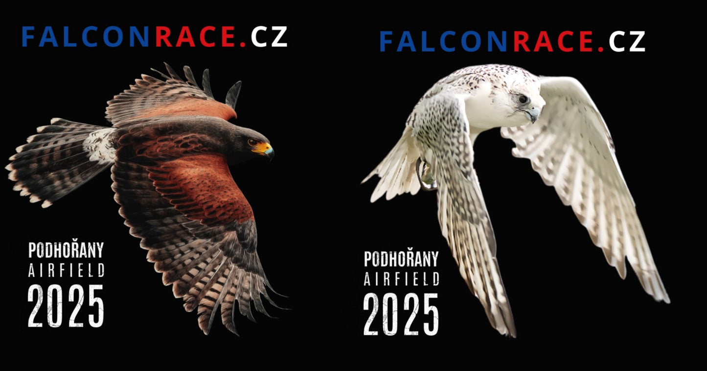 Tričko Falconrace.cz 2025 Harris a lovečák