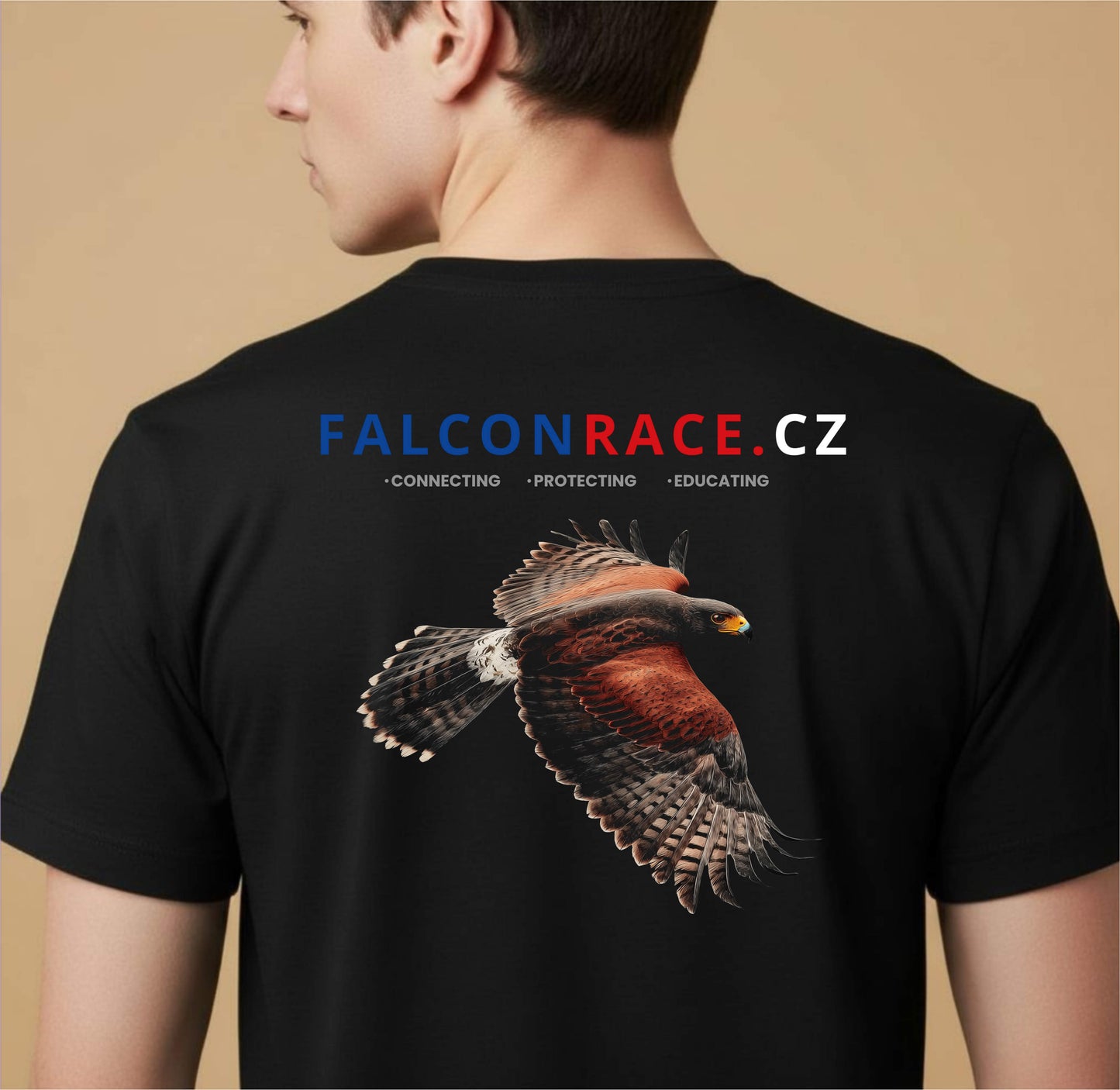 Tričko Falconrace.cz Univerzal Harris a lovečák