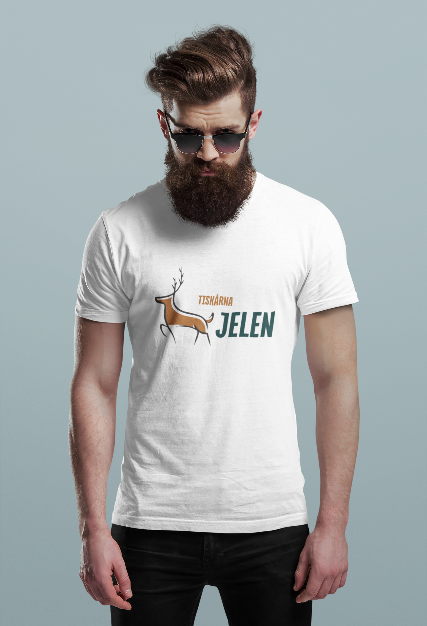 Tričko - Tiskárna Jelen